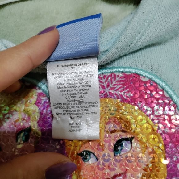 Frozen Heart Toddler Dress size 2T - Picture 3 of 6